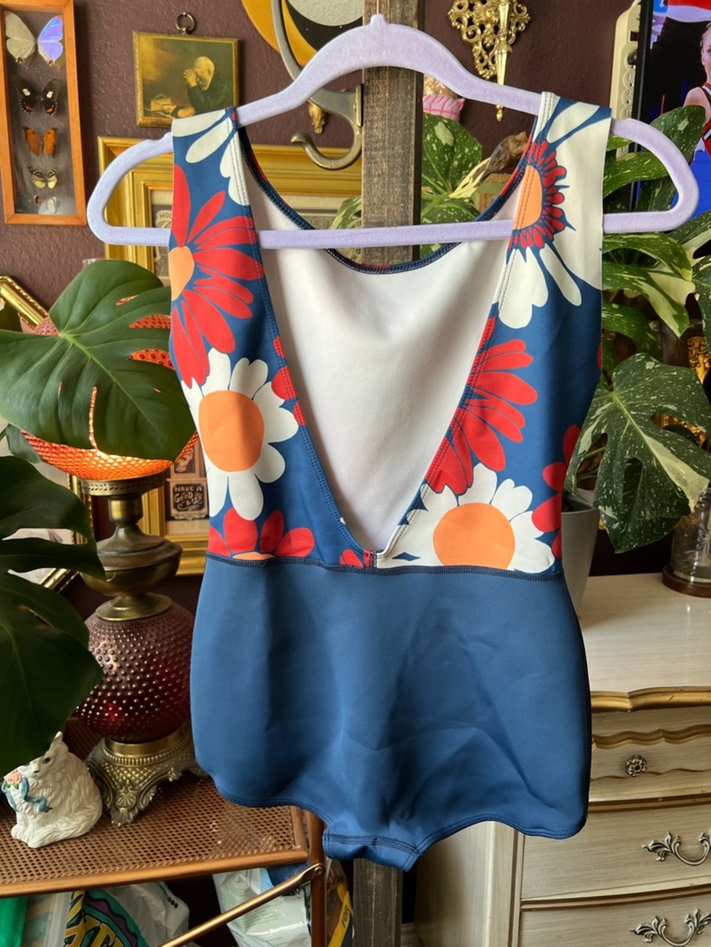 SEEA Lido Floral One Piece Surf Suit Swimsuit Size Small - Picture 4 of 7